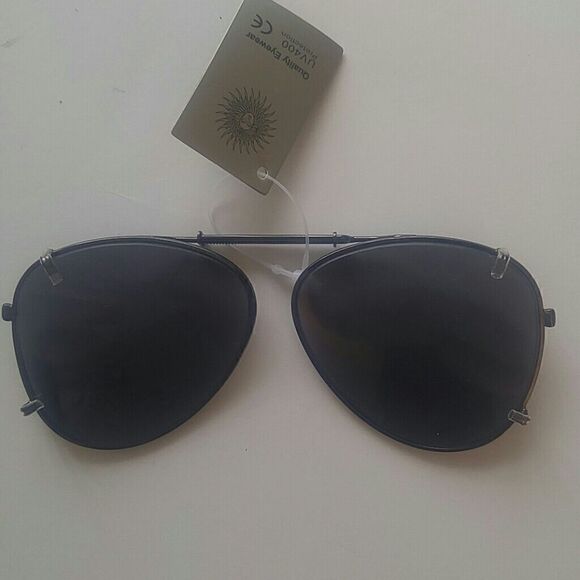 MEN'S QUALITY EYEWEAR CLIP ON SUN GLASSES - Picture 2 of 2